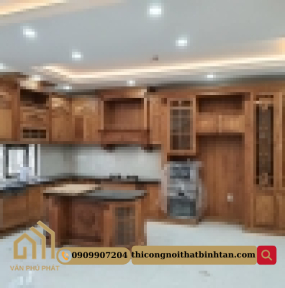 Nội thất không gian bếp cổ điển