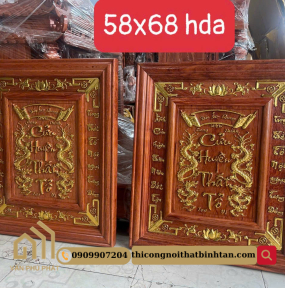 Bảng gỗ khắc chữ