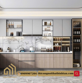 Nội thất phòng bếp hiện đại