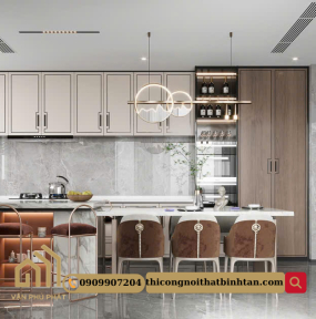 Nội thất bếp hiện đại 
