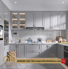Nội thất không gian bếp cổ điển