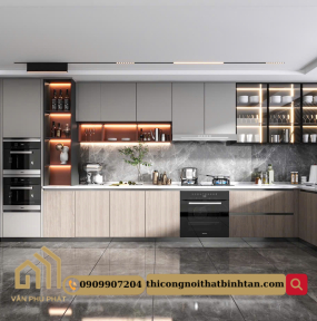 Nội thất bếp hiện đại 