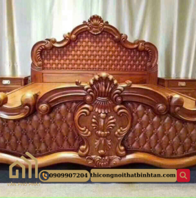GIƯỜNG NGỦ CHẠM KHẮC