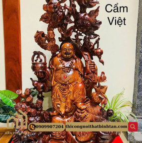 Tượng gỗ Di Lặc