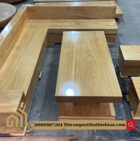 Bộ bàn ghế sofa gỗ