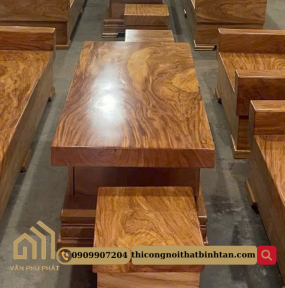 Bộ bàn ghế gỗ gõ đỏ