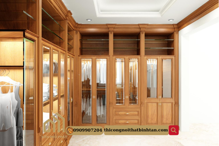 Tủ quần áo gỗ