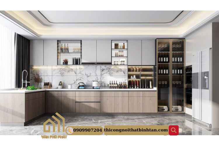 Nội thất phòng bếp hiện đại