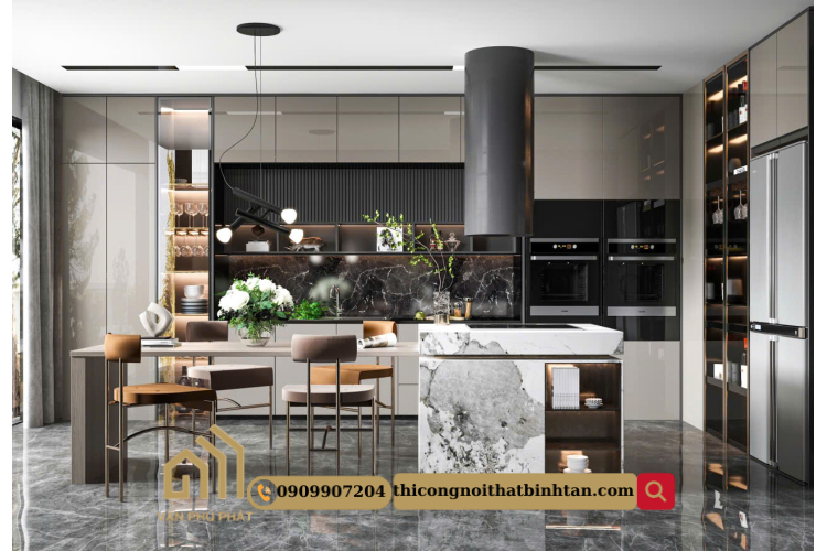 Nội thất bếp hiện đại