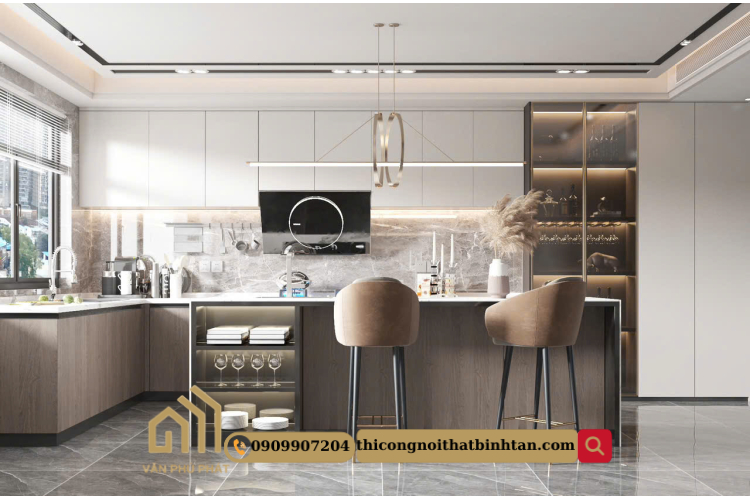 Nội thất bếp hiện đại