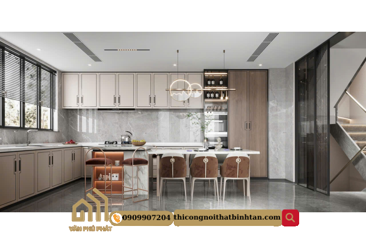 Nội thất bếp hiện đại 