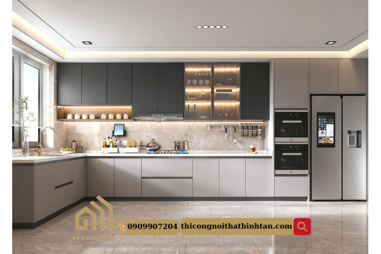 Nội thất bếp hiện đại