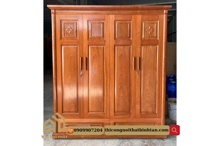 Tủ quần áo 2 ngăn