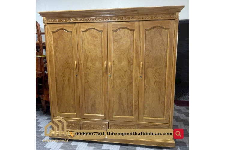 Tủ quần áo 4 cánh