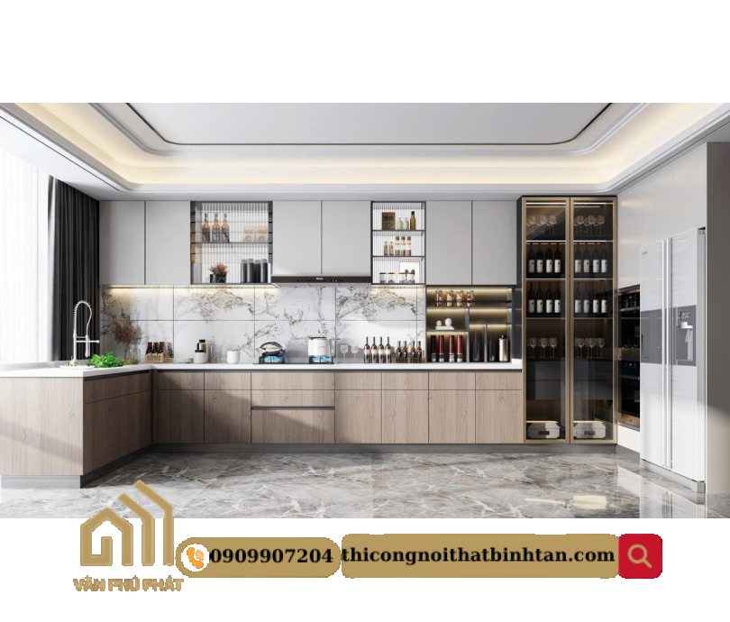 Nội thất phòng bếp hiện đại