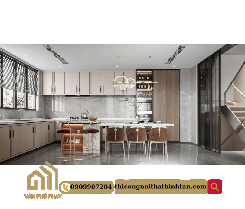 Nội thất bếp hiện đại 