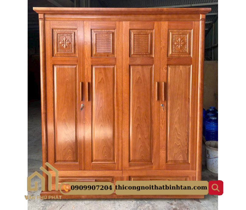 Tủ quần áo 2 ngăn
