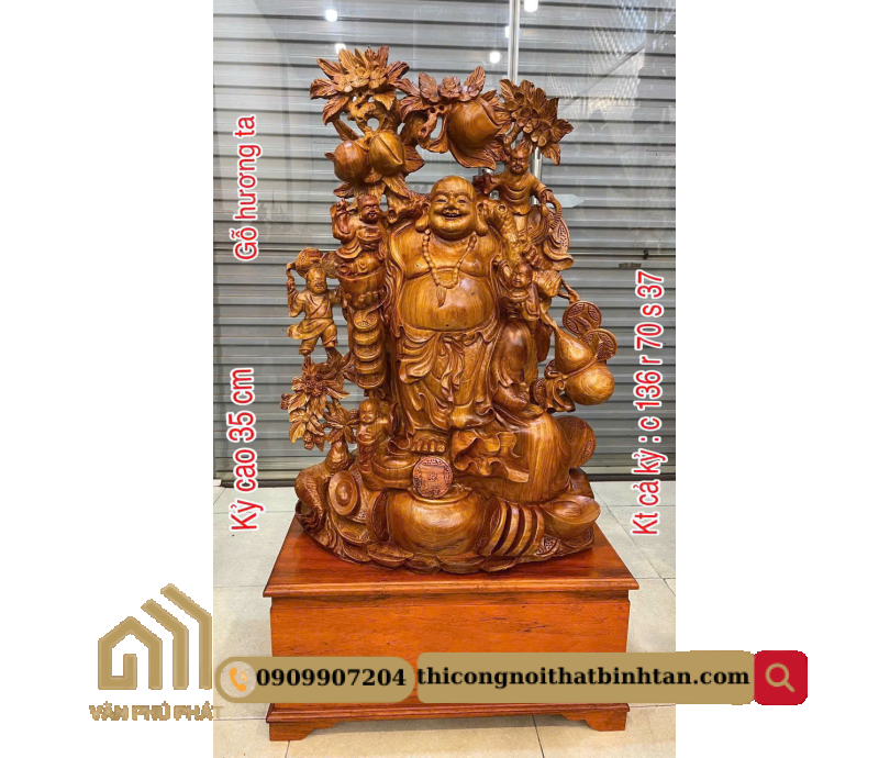 Tượng phật Di Lạc tâm phúc