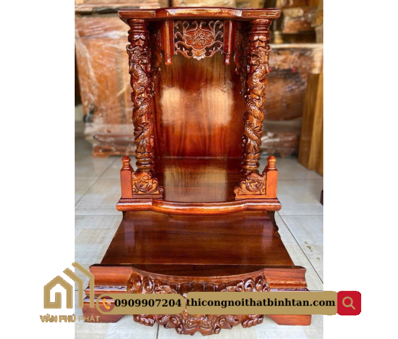 Bàn thờ Thần Tài gỗ