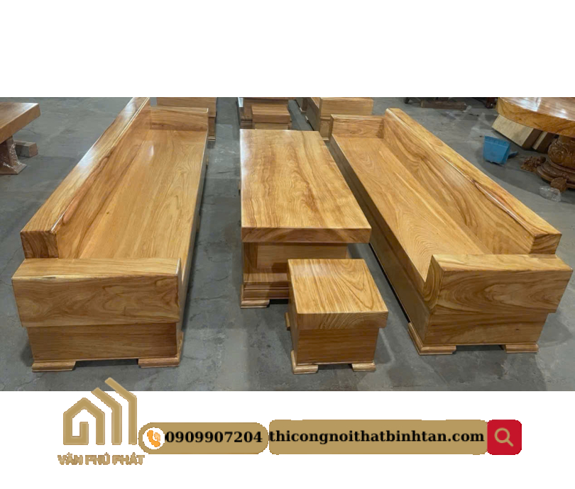 Bộ bàn ghế gỗ sofa